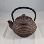 Ring Bronze Cast Iron Teapot